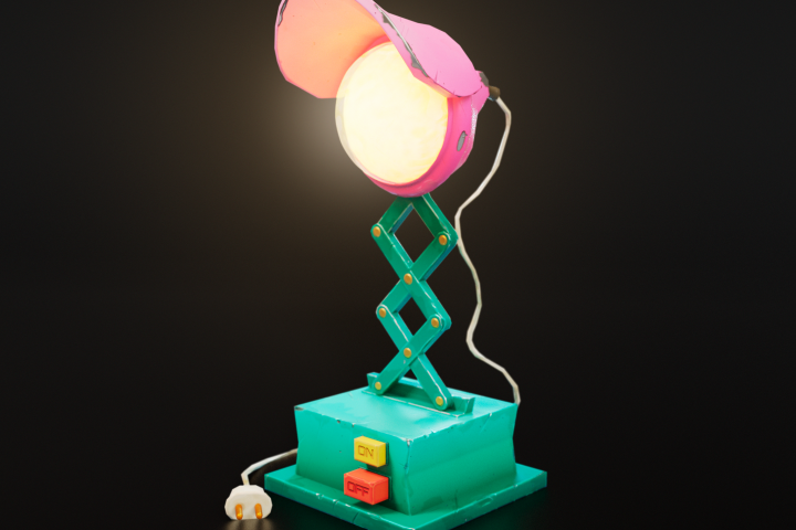 Game ready desk lamp