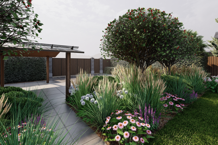 Проект благоустройства частной территории