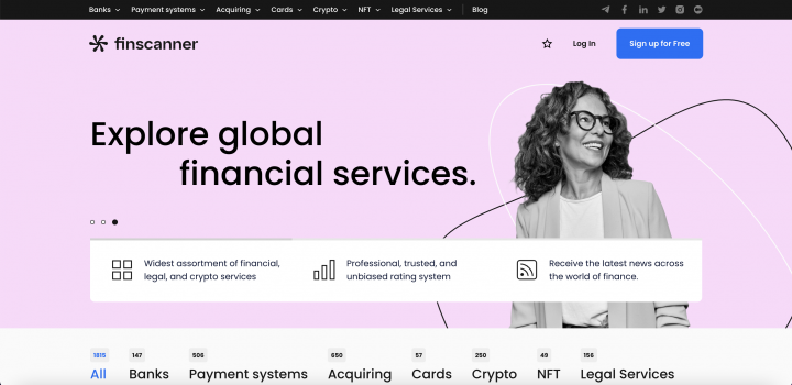 Cервис по поиску финансовых провайдеров