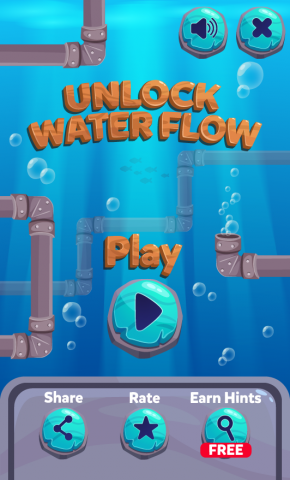 Unlock water flow