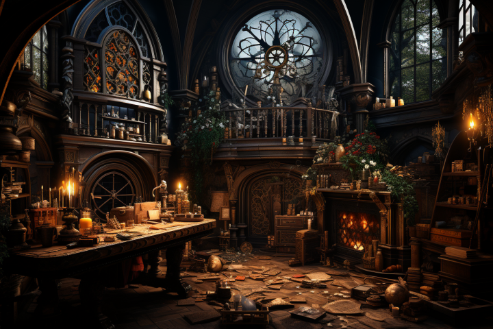 Комната алхимика