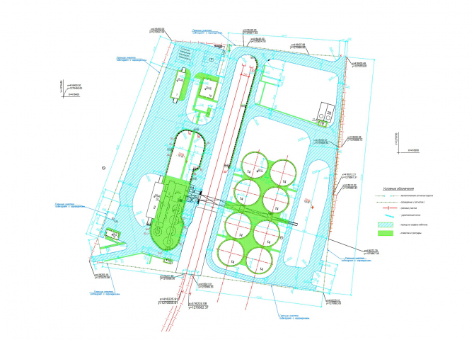 Благоустройство элеватора