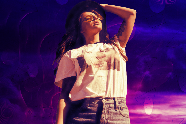 Обработка фото сдевушкой