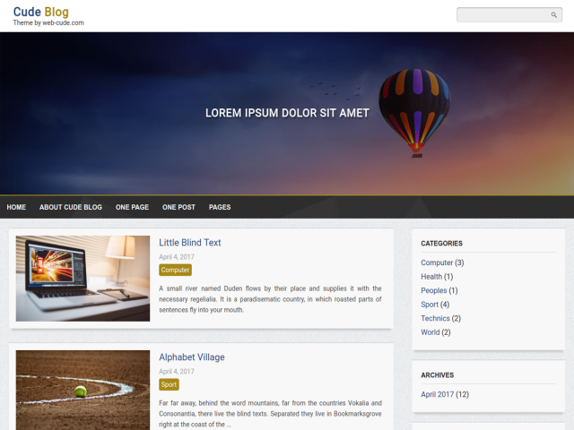 cude blog
