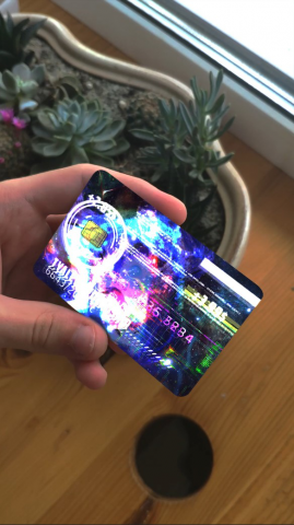 Glitch Bank Card