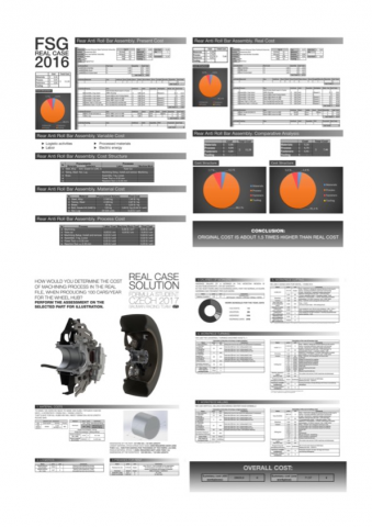Business-презентация для Formula Student (Photoshop)