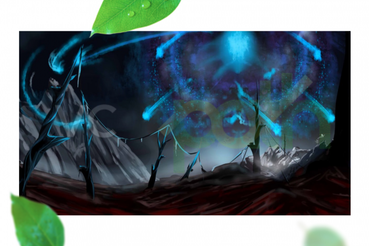 Иллюстрация фантазийного мира