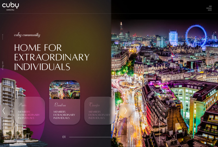 Cuby Community — Сайт под ключ