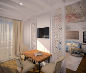 Кухня-гостиная