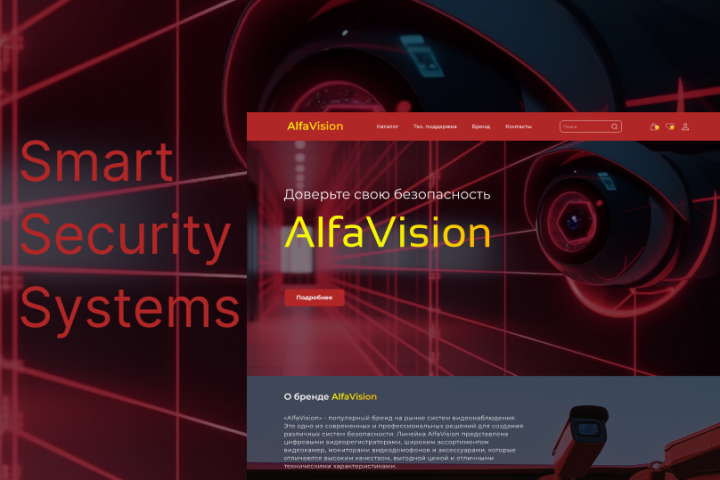 Smart Security Systems E-commerce