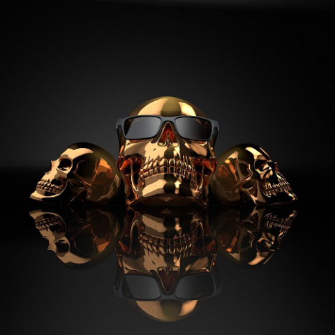 3D Визуализация (Skulls)