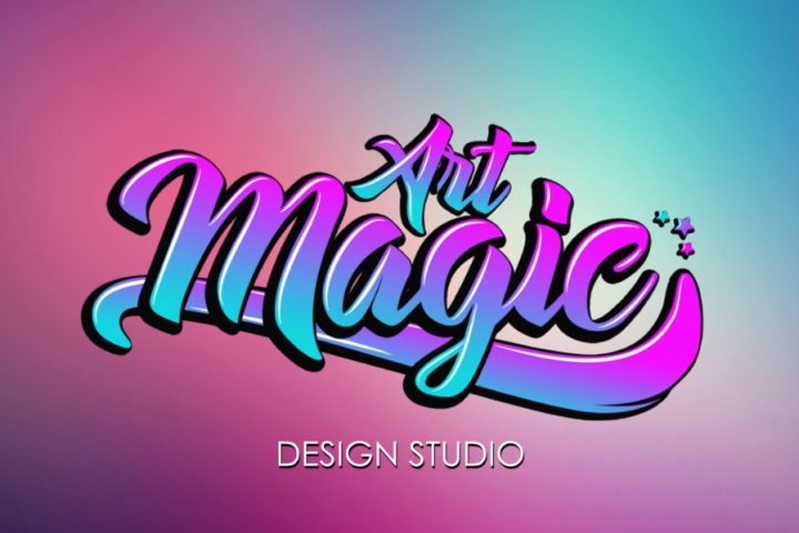 Анимация логотипа "MAGIC ART"
