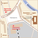 Схема проезда в магазин 2