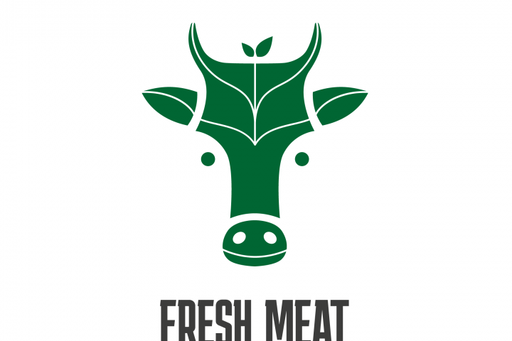 Логотип для магазина мясной продукции Fresh meat