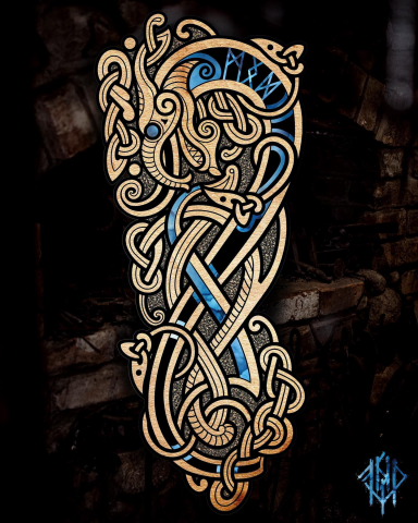мировой змей Jormungand