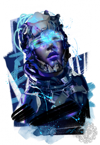 Cyberpunk Marie
