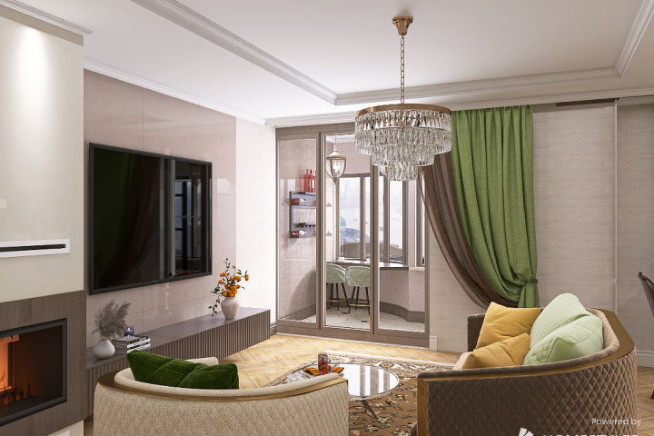 Дизайн-проект 3-х комнатной квартиры