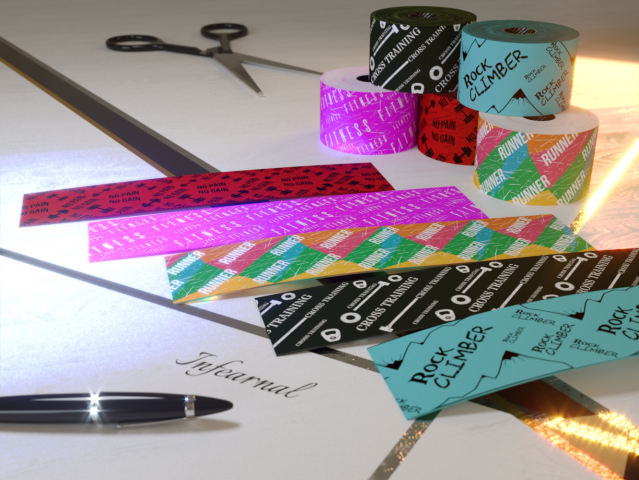 Kinesio tape patterns