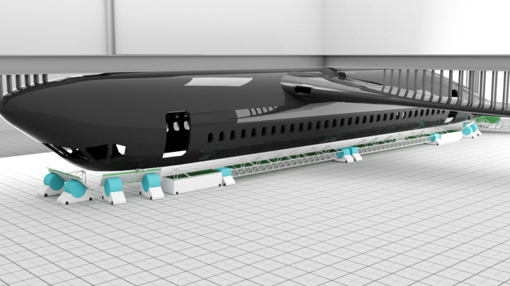 3D animation of 3d printer "Kuznets"