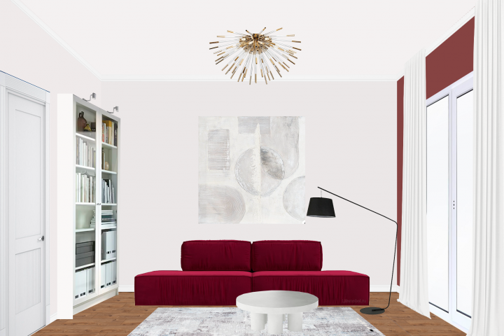 Гостиная в стиле современной классики