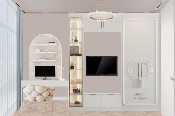 Дизайн-проект детской комнаты девочки