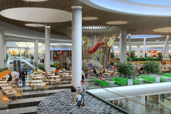 Интерьер торгового центра