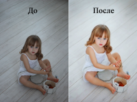 Ретушь, цветокоррекция, кадрирование