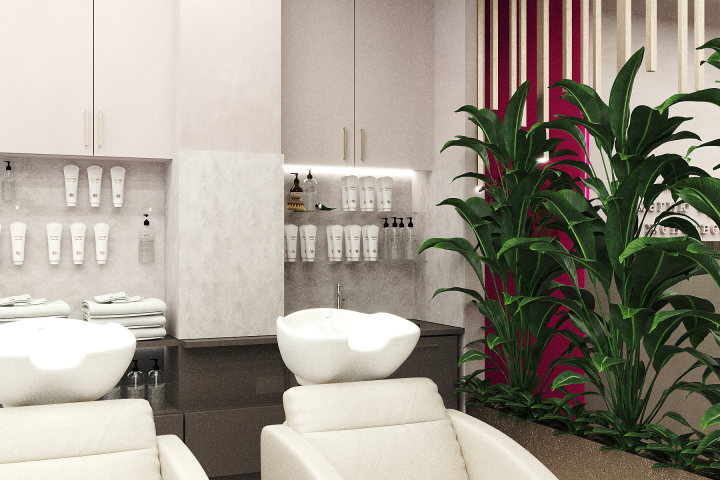 3D визуализации для салона красоты