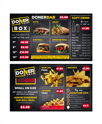 Menuboard