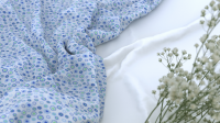 flower on the bed