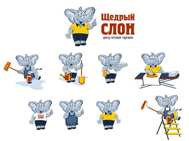 Разработка фирменного персонажа