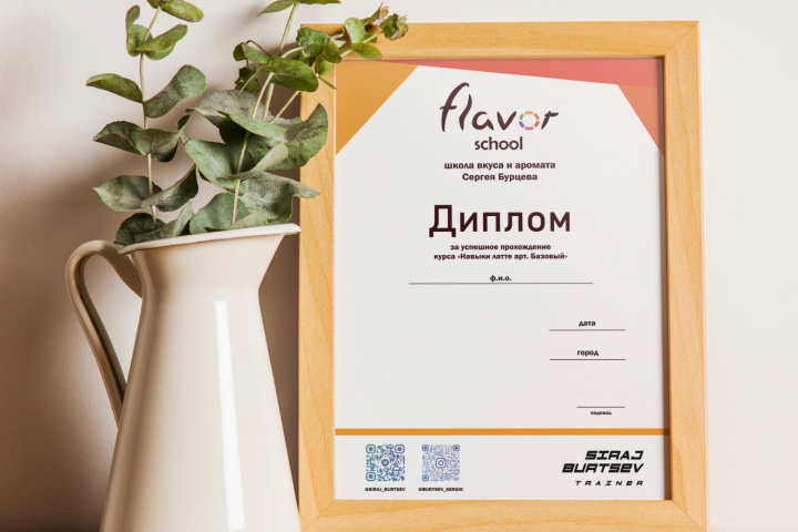 Диплом по прохождению курсов