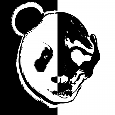 принт panda