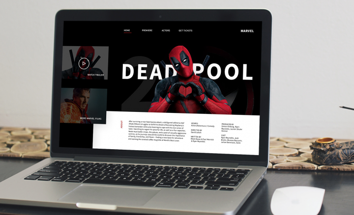 Дизайн | DeadPool-2 Промо-концепт