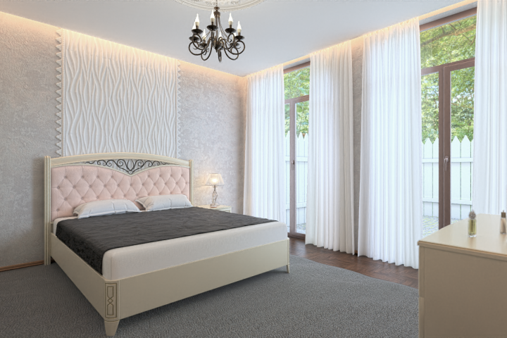 Моделирование и визуализация мебели в произвольном интерьере