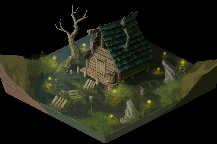 Изометрический домик