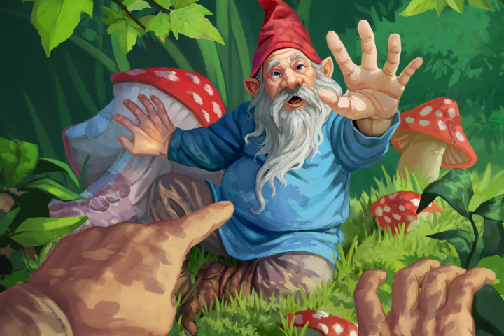 Промо иллюстрация для мобильной игры