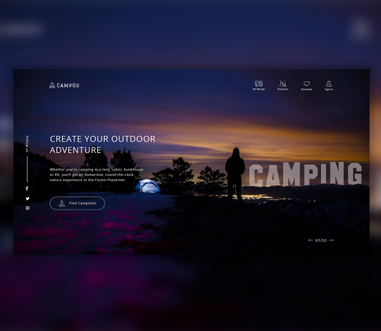 Landing Camping Club