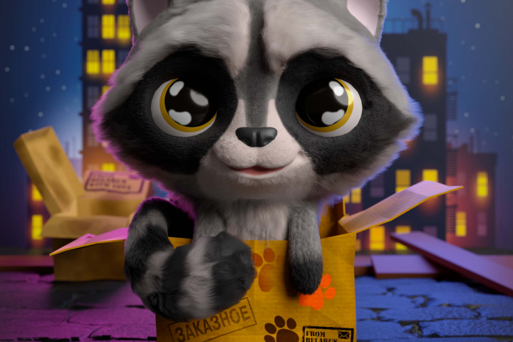 Персонаж "Енот"