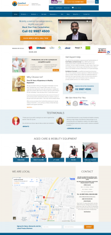 Aged-Care & Mobility Equipment Sydney | Comfort Discovered