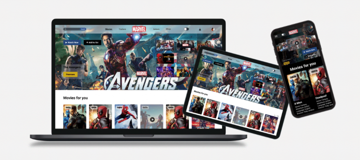 UI/UX Дизайн Kino site