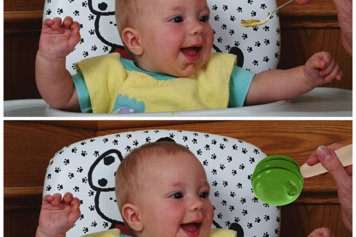 Ретушь фотографии с ребёнком