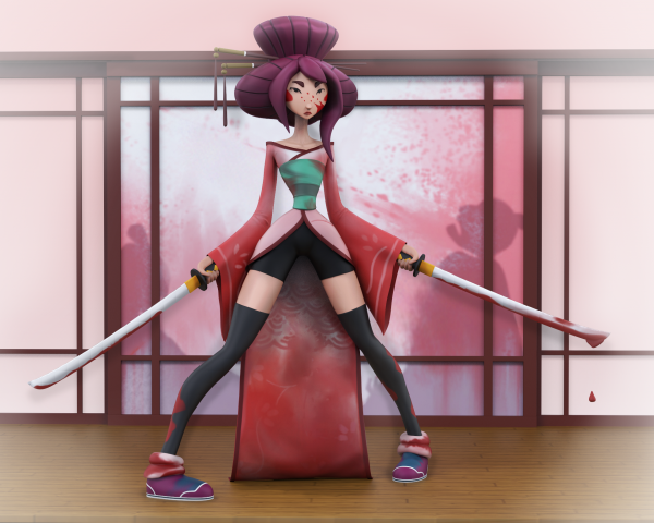 Samurai girl