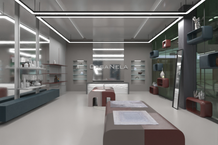 Дизайн-проект магазина предметов интерьера CASANELA