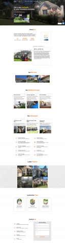 Верстка лендинга