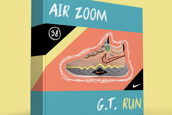 AIR ZOOM G.T. RUN — Box Design