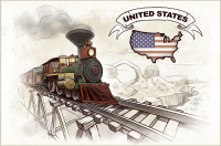 Train. USA