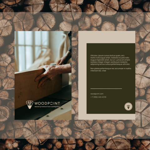 листовка для "Woodpoint"