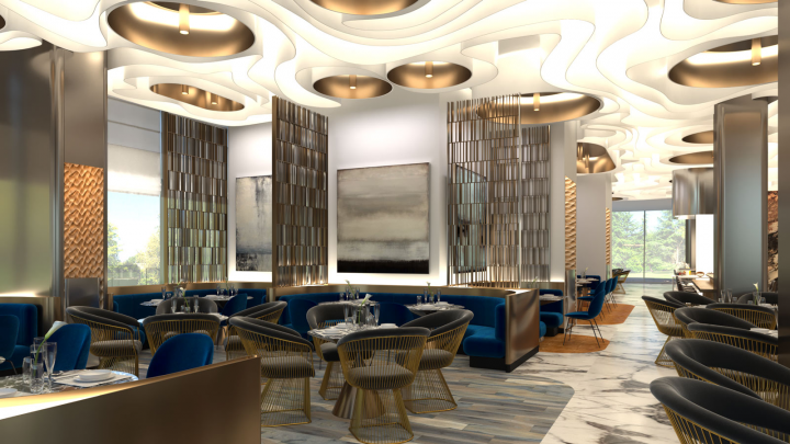 Ресторан, отель Radisson Blue