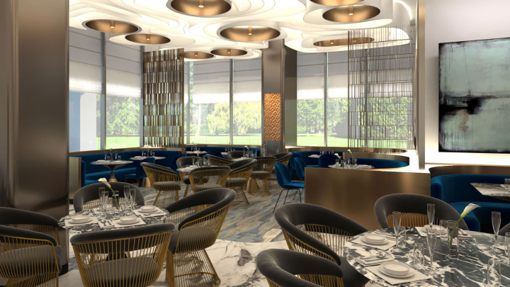 Ресторан, отель Radisson Blue